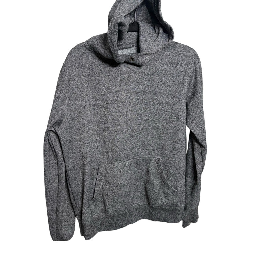 Bluenotes‎ Heather Grey Pullover Hoodie Kangaroo Pocket Casual Loungewear Size L